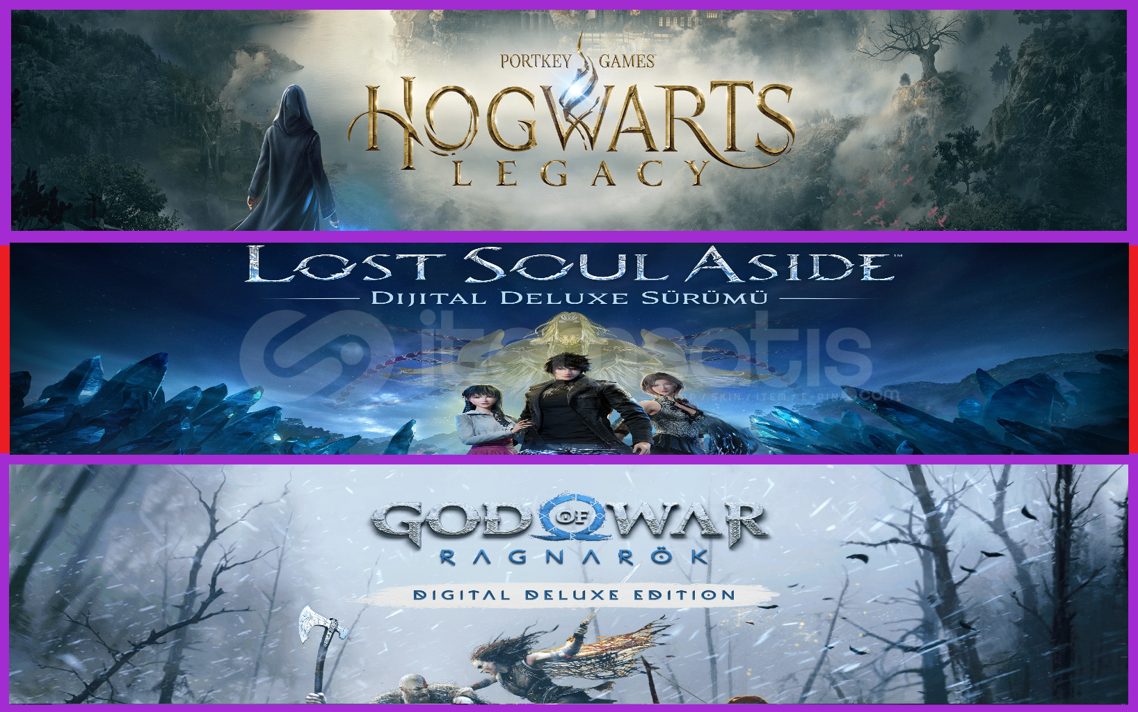 Hogwarts + Lost Soul Aside + Ragnarök Hogwarts + Lost Soul Aside + Ragnarök