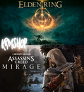 ELDEN RING + ASSASIN'S CREED MIRAGE & PS4/PS5 ELDEN RING + ASSASIN'S CREED MIRAGE & PS4/PS5