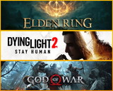 Elden Ring+ Dying Light 2+ God Of War