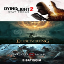 ELDEN RİNG + DYİNG LİGHT 2 + GOD OF WAR