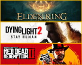 Elden Ring+ Dying Light 2+ RDR 2