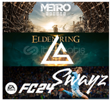 ELDEN RİNG + METRO EXODUS + FC 24 + PS4/PS5