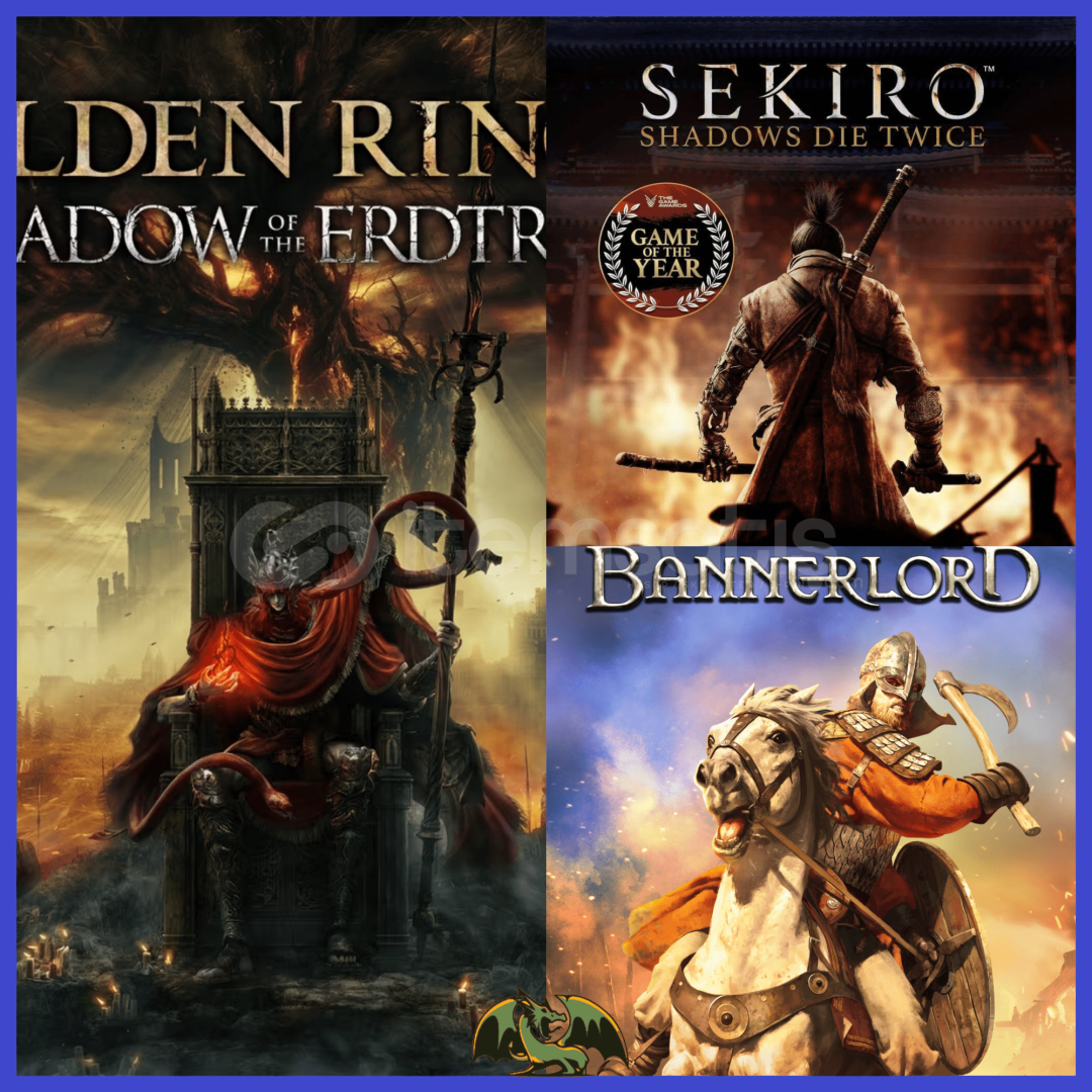 Elden Ring + Sekiro + Mount & Blade II Elden Ring + Sekiro + Mount & Blade II