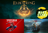 Elden Ring + Spider-Man Remastered + God Of War