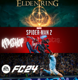 ELDEN RING + SPIDERMAN 2 + FC 24 & PS4/PS5