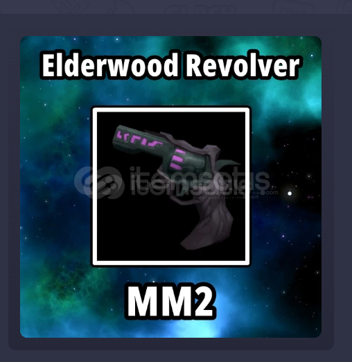 ElderWood Revolver - MM2  ElderWood Revolver - MM2