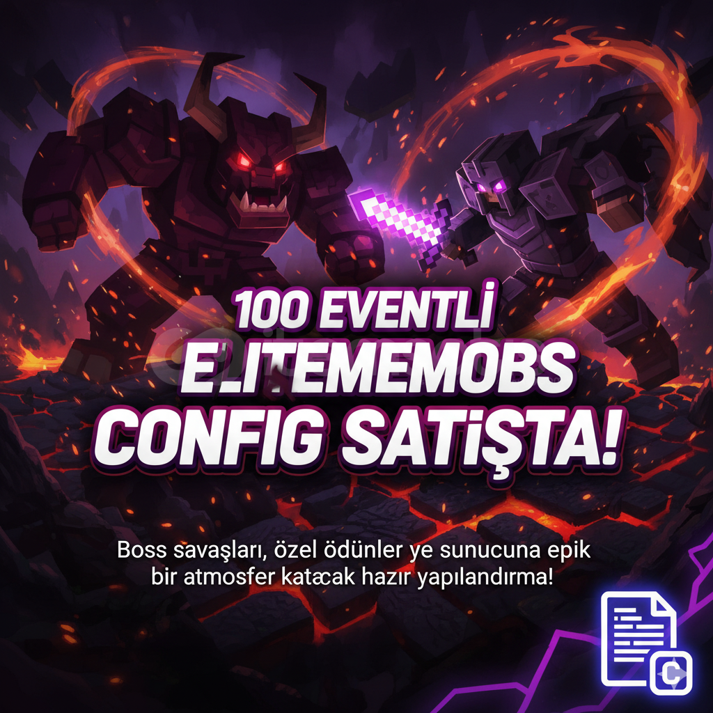EliteMobs 100 Event Config Paketi – Hazır EliteMobs 100 Event Config Paketi – Hazır