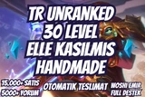 ⭐[ELLE KASILMIŞ] TR SADECE ARAM 30 LEVEL ⭐