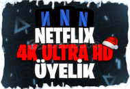 ❄️[4K Ultra HD] - Netflix 1 AYLIK + GARANTİ!