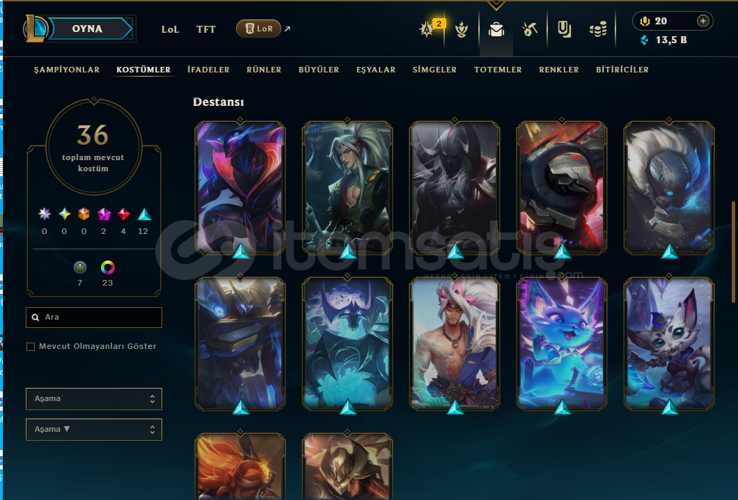 MASTER 63 SEVİYE ZED OTP ÇAR 115 ŞAMPİYONLU. MASTER 63 SEVİYE ZED OTP ÇAR 115 ŞAMPİYONLU.