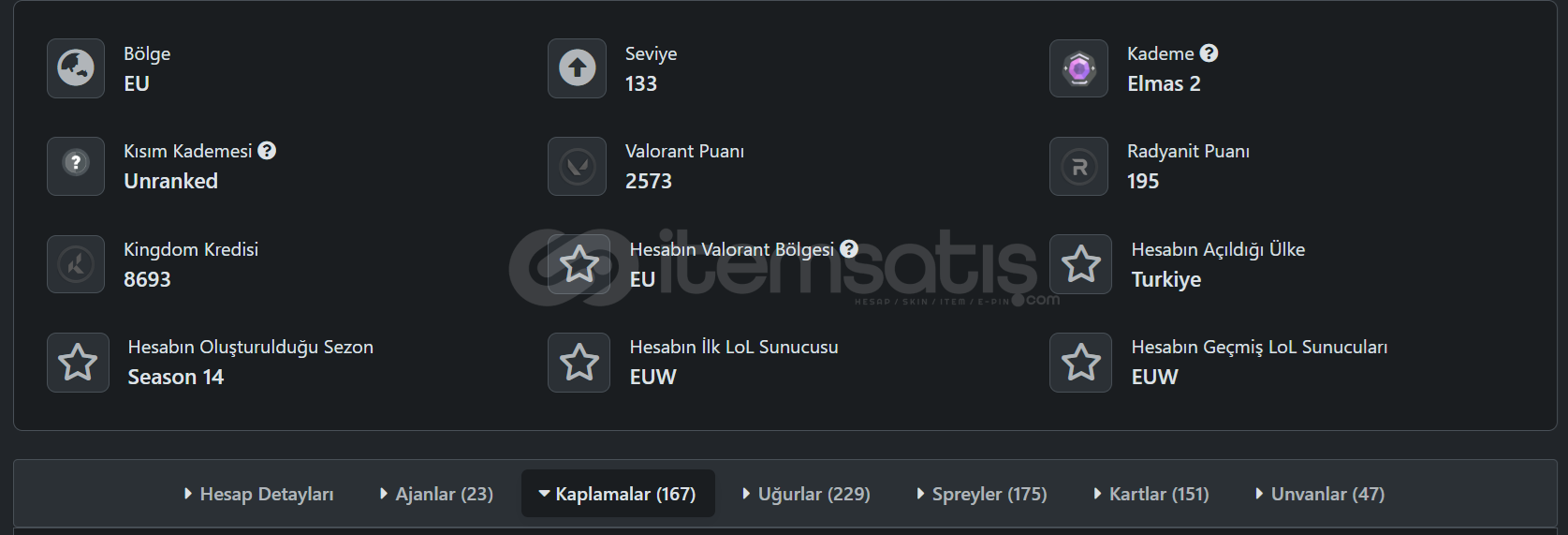 Elmas2- 167 Kaplama -23 Ajan -  Elmas2- 167 Kaplama -23 Ajan -