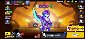 Emek hesabı 40.521 kupa 82 karakter 164 elmas