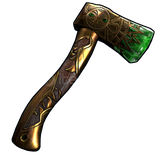 Emerald Relic Hatchet