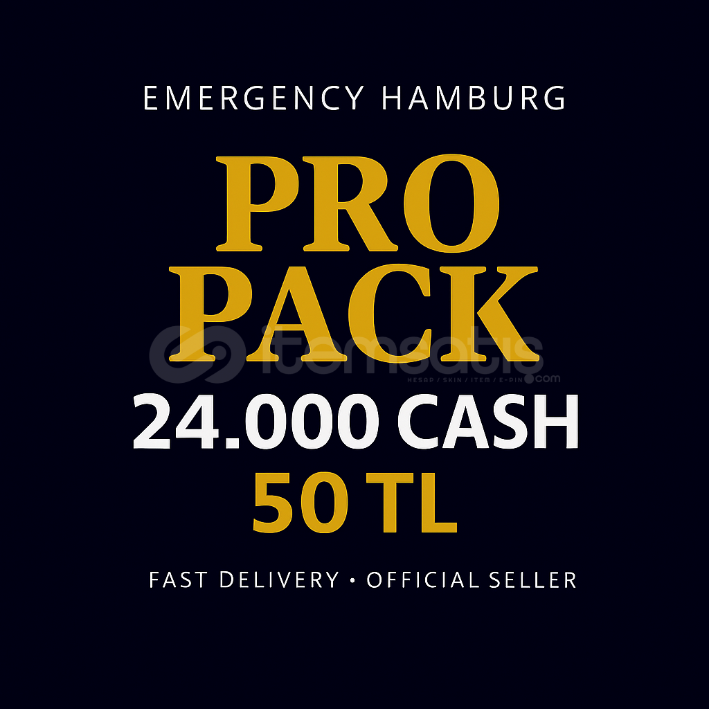 EMERGENCY HAMBURG PRO PACK – Sadece 50 TL! EMERGENCY HAMBURG PRO PACK – Sadece 50 TL!