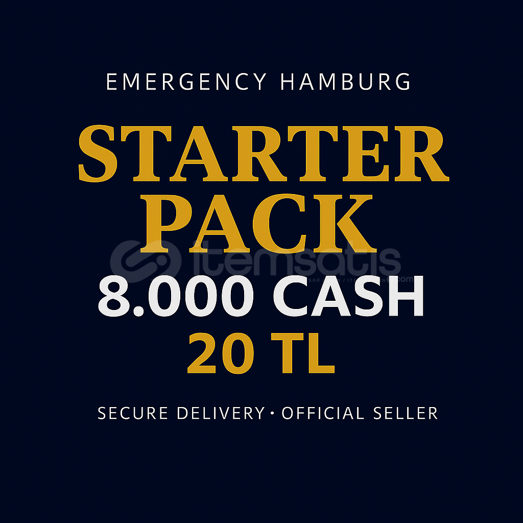EMERGENCY HAMBURG STARTER PACK – Sadece 20 TL! EMERGENCY HAMBURG STARTER PACK – Sadece 20 TL!