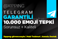 EMOJİ | 10000 TEPKİ TELEGRAM