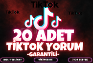 ⭐️[EMOJİ] 20 TİKTOK YORUM⭐️