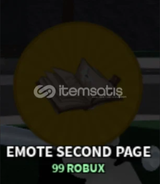 ⭐Emote Second Page/The Strongest Battlegrounds⭐