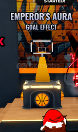 Emperors Aura Goal Effect | Basketball Zero