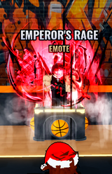 Emperors Rage Emote | Basketball Zero