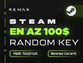 En Az 100$ / 3000₺ Steam Random Key