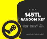 En Az 145 TL Steam Random Key ANLIK