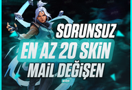 EN AZ 20 SKİN GARANTİ MAİL DEĞİŞEN RANDOM HESAP