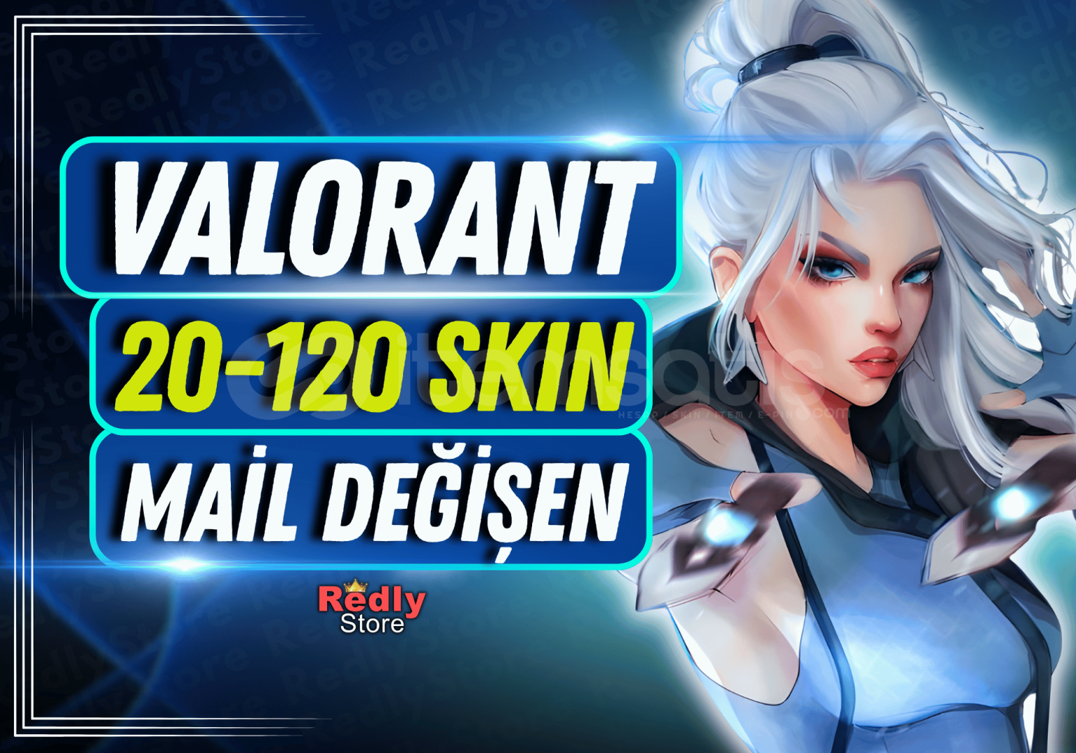 ⭐EN AZ 20 SKİN! Mail Değişen Valorant Random ⭐EN AZ 20 SKİN! Mail Değişen Valorant Random