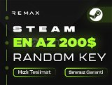 En Az 200$ / 6000₺ Steam Random Key