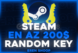 ⭐EN AZ 200$ STEAM RANDOM KEY GARANTİLİ⚡