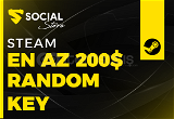 Anlık Teslim | Steam 200$ Random Key