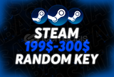 ⭐️199$-300$ VİP STEAM RANDOM KEY