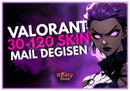 ⭐EN AZ 30 SKİN! Mail Değişen Valorant Random