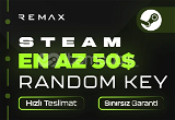 En Az 50$ / 1500₺ Steam Random Key