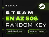 En Az 50$ / 1500₺ Steam Random Key