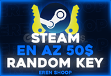 ⭐EN AZ 50$ STEAM RANDOM KEY GARANTİLİ⚡