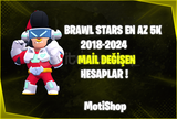 ⭐EN AZ 5K BRAWL STARS RANDOM HESAPLAR⭐