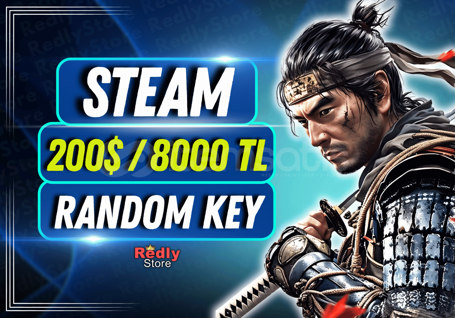 ⭐️En Az 8000₺ Random Key⭐️ | Kendi Hesabınıza ⭐️En Az 8000₺ Random Key⭐️ | Kendi Hesabınıza