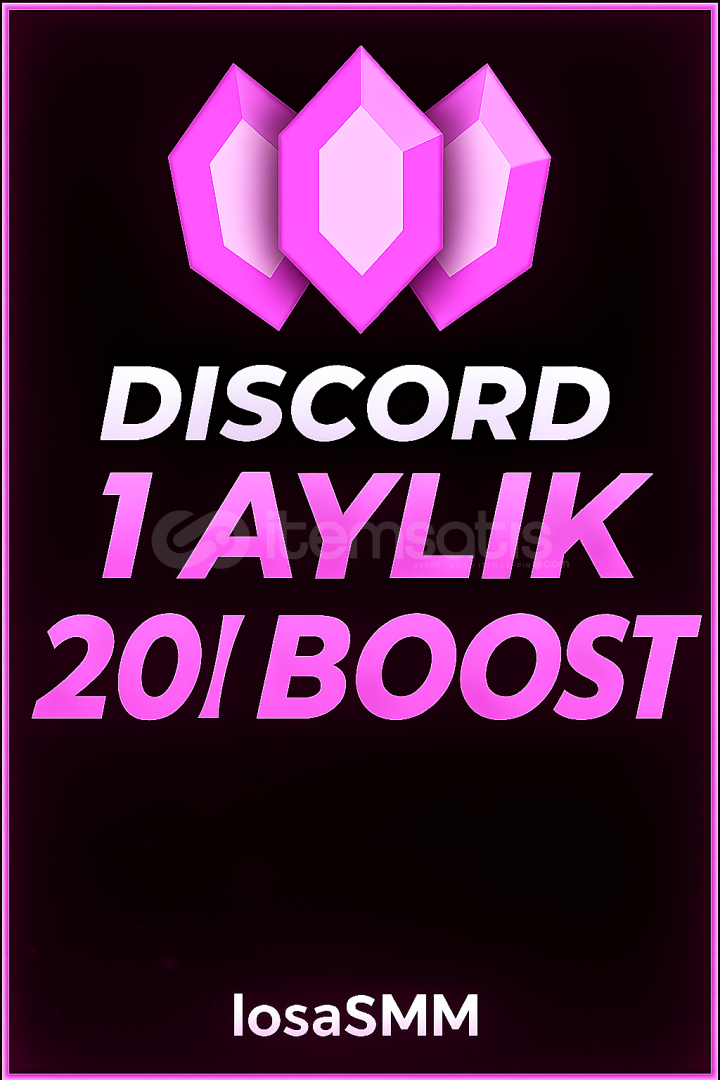 ⚡ EN HIZLI 20x 1 Aylık Discord BOOST ⚡ EN HIZLI 20x 1 Aylık Discord BOOST