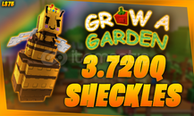 ⚡ (EN HIZLI) 3.720Q Coins | Grow a Garden ⚡