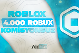 ✨[EN HIZLI] 4.000 Robux | Komisyonsuz✨
