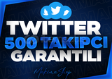 ⭐️[EN HIZLI] 500 TWİTTER TAKİPÇİ GARANTİLİ