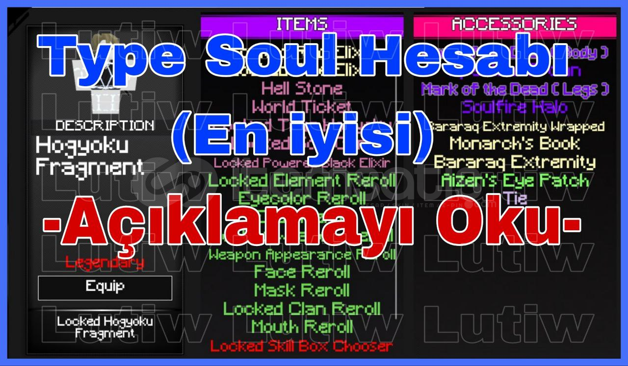 En iyi hesap TYPE://SOUL ⭐HIZLI TESLIMAT⭐ En iyi hesap TYPE://SOUL ⭐HIZLI TESLIMAT⭐