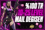 ⭐%100 TR 10-25 LEVEL MAİL DEĞİŞEN HESAP⭐