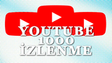 ⭐ [EN İYİSİ] 1000 YOUTUBE İZLENME ⭐