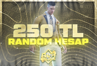 ⭐EN İYİSİ! 250TL PUBGM RANDOM HESAP