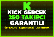 ⚡️EN İYİSİ⚡️- Kick 250 Gerçek Takipçi
