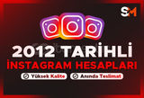 EN KALİTELİ 2012 TARİHLİ İNSTAGRAM HESAPLARI