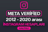 EN KALİTELİ META VERİFİED İNSTAGRAM HESAPLARI