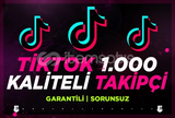 ⭐✅{EN KALİTELİSİ}⭐1000 TİKTOK GERÇEK TAKİPÇİ⭐